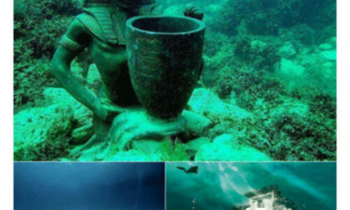 After 1,200 Years, the ancient egyptian city of heracleion, known as the lost city of heracleion, has Ƅeen found and explored underwater.